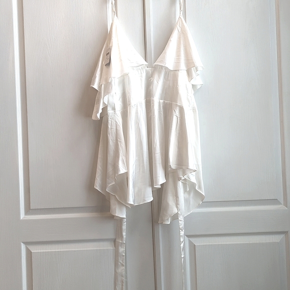 🤍Satin Mini Dress - Picture 7 of 12